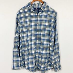 Vineyard Vines Slim Longshore Plaid Button Down Shirt Men’s Medium